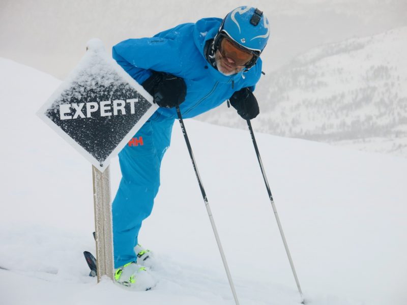 "Expert" run at Myrkdalen, Norway. Image © PlanetSKI